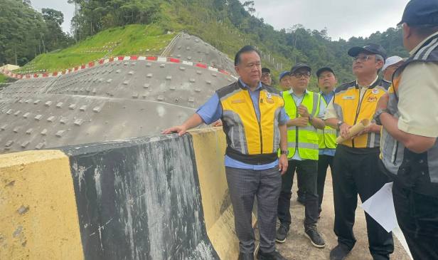 Empangan Sabo ke-4 di Semenanjung perkukuh keselamatan laluan Simpang Pulai-Gua Musang