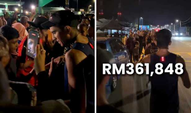 Larian kesyukuran Syed Saddiq kumpul RM361,848 dalam tempoh dua hari