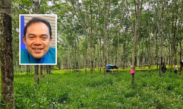 Selepas 11 hari hilang, Asmadi ditemui meninggal dunia di kebun getah