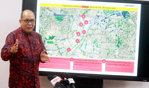 RM40.5 juta atasi banjir kilat di 12 lokasi di Petaling Jaya