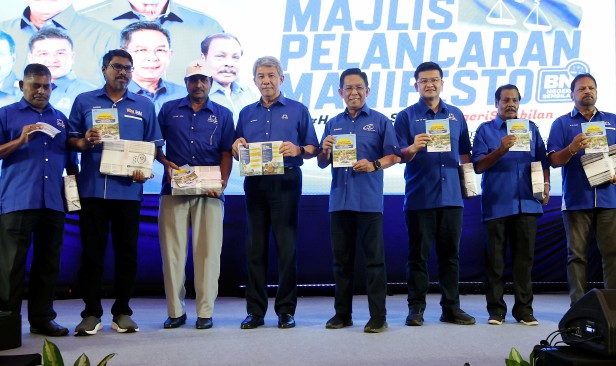 PRN NS: Manifesto BN bawa naratif 'agenda tergendala', bukan janji kosong