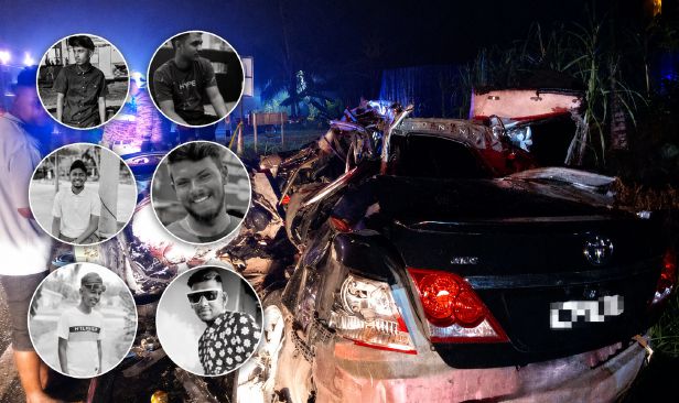 6 sahabat maut di Karak: Kereta terbabas ketika melalui laluan berbukit, selekoh - Polis Pahang