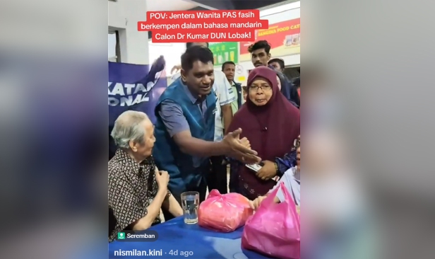Jentera Muslimat PAS fasih berbahasa Mandarin dekati pengundi Cina