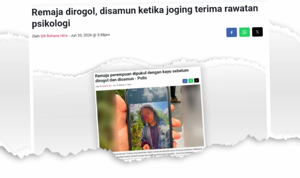 Remaja disamun ketika joging berjaya selamatkan diri daripada dirogol - Ahli Parlimen Tumpat