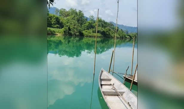 Air Sungai Perak kembali bertukar biru