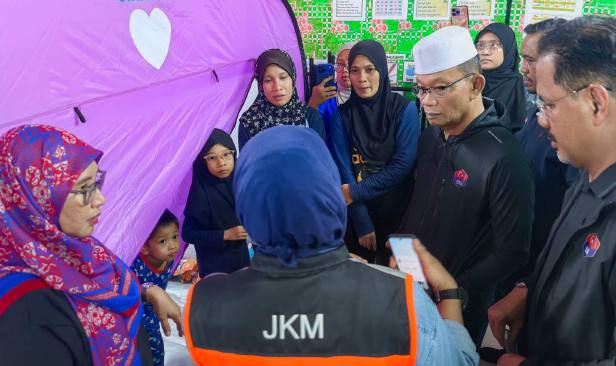 Mangsa banjir di Johor meningkat 125 orang, satu lagi PPS dibuka