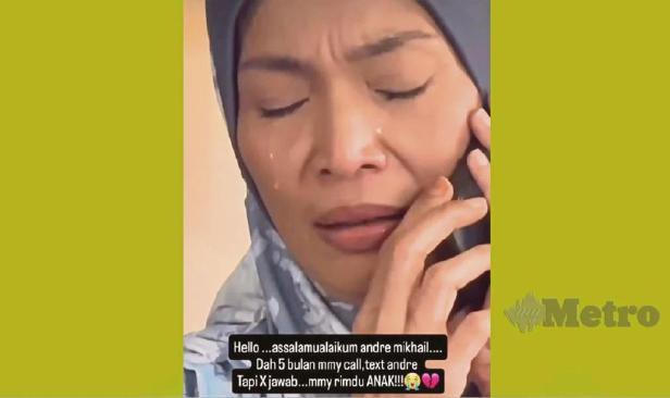 Luahan Amyza rindu arwah Andre undang sebak