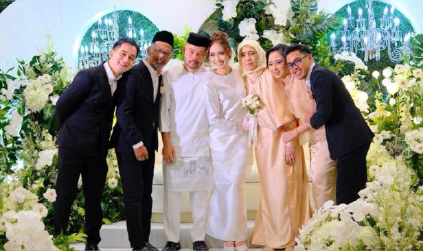 Pelakon Nurel Baharin kini isteri Esmeer Mansor