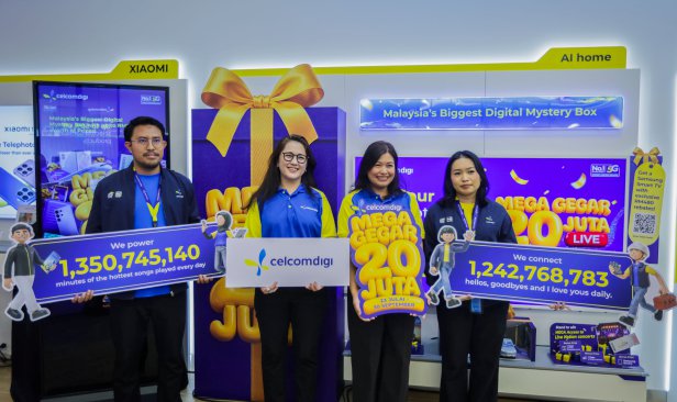 CelcomDigi raikan 20 juta pelanggan dengan Kempen Ganjaran Besar