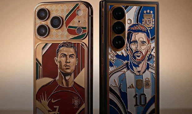 Telefon premium Messi, Ronaldo serendah RM48,400