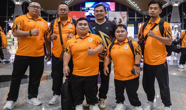 Abang Bonnie intai emas di Glasgow