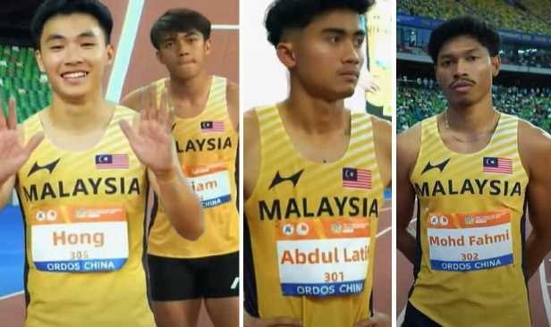 Kejohanan Asia B-23: Kuartet 4x100m negara raih gangsa