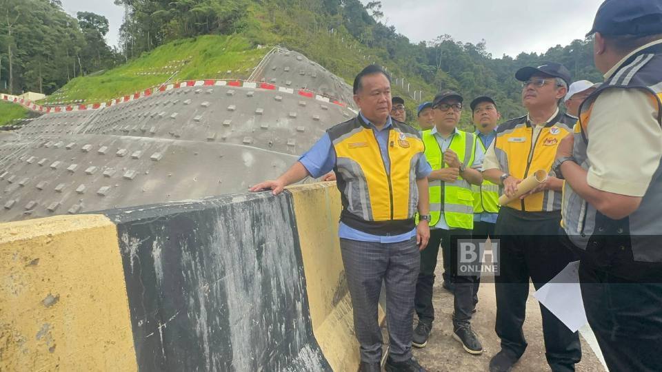 Empangan Sabo ke-4 di Semenanjung perkukuh keselamatan laluan Simpang Pulai-Gua Musang