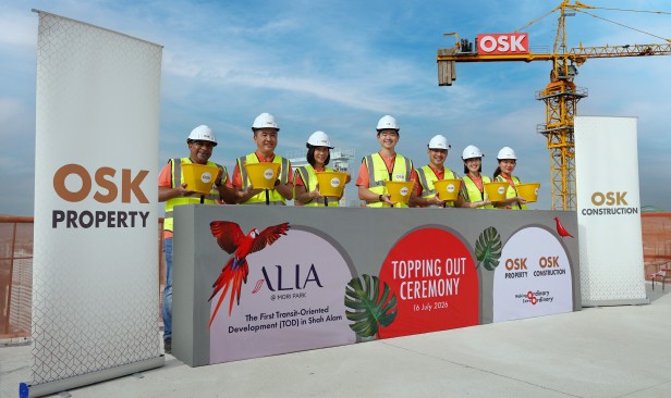 Projek ALIA di OSK Mori Park dijangka siap lebih awal daripada jadual