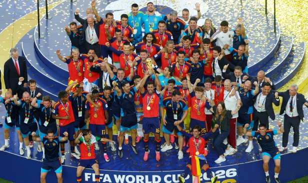 Sepanyol rampas semula takhta ranking dunia